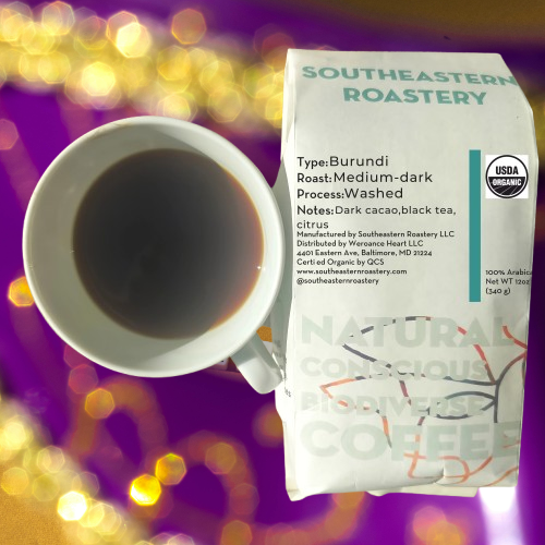 Sigma Mu Mu Chapter, Omega Psi Phi - 12oz Ugandan Medium Roast Coffee